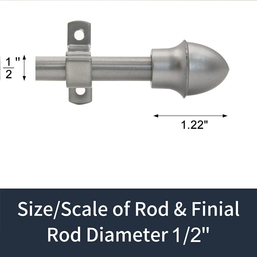 1/2 Cafe Rod Silver - Image 4
