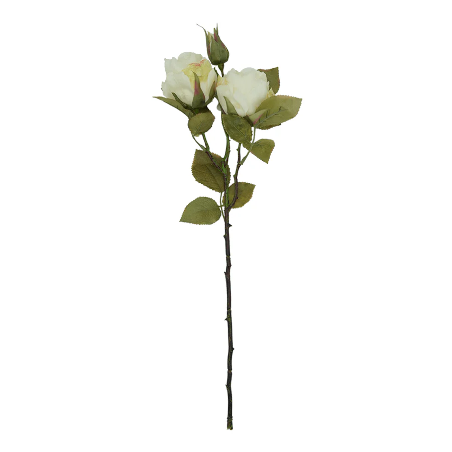 2 Heads Roses With Bud 55 cm - Image 4