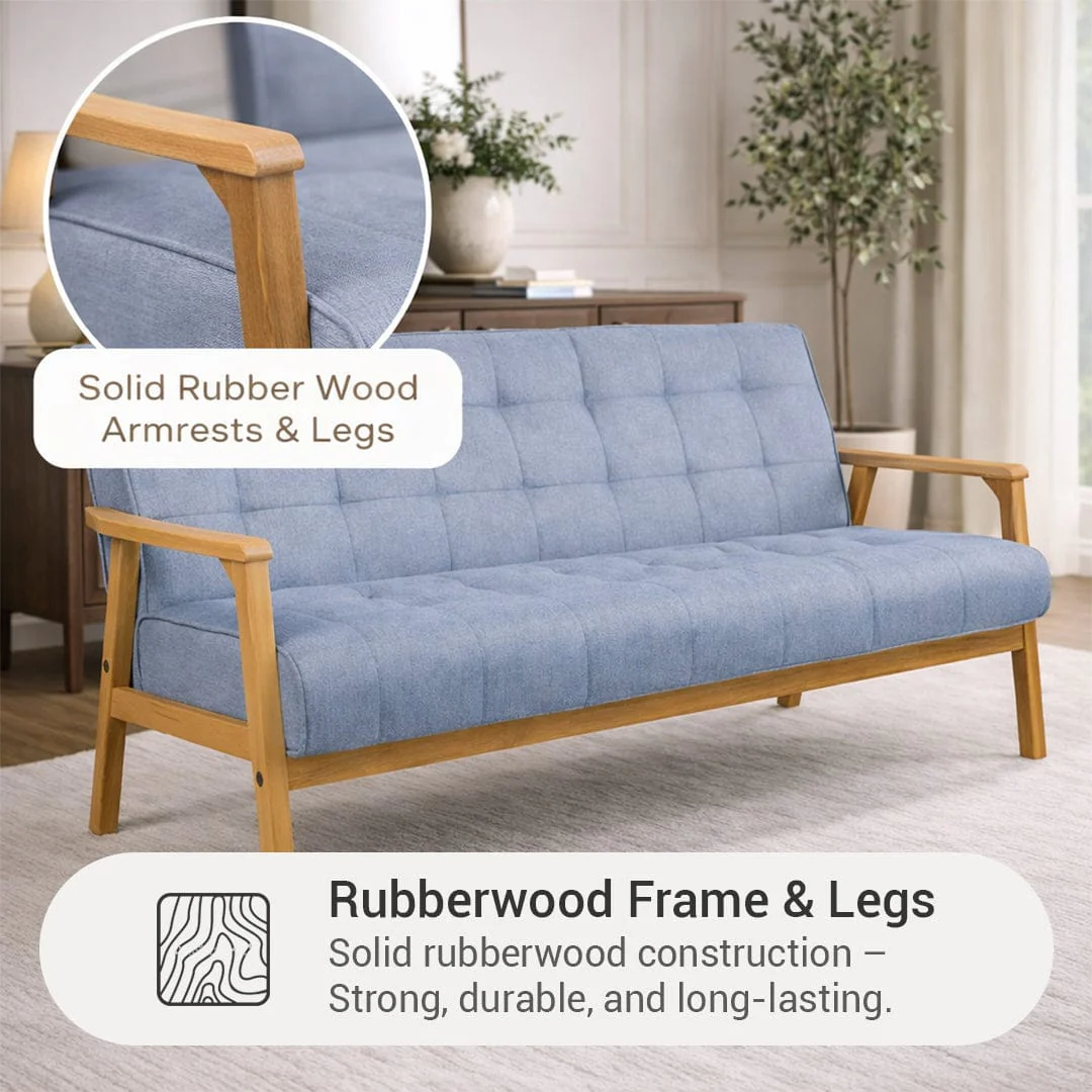 Adair 3 Seater Sofa - Image 5