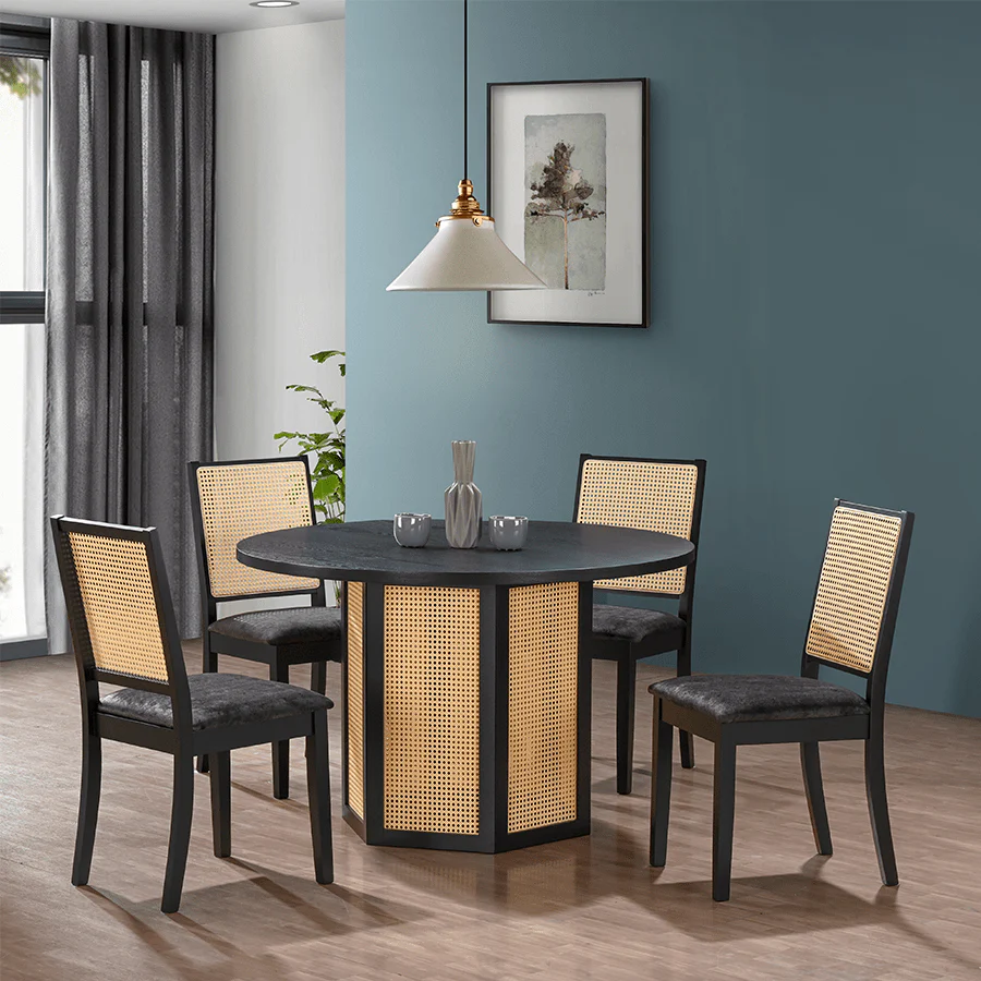 Adela + Renee 4 Seater Dining Set - Image 2