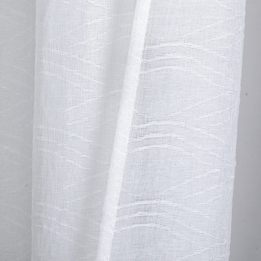 Adelia White Sheer Curtain - Image 10
