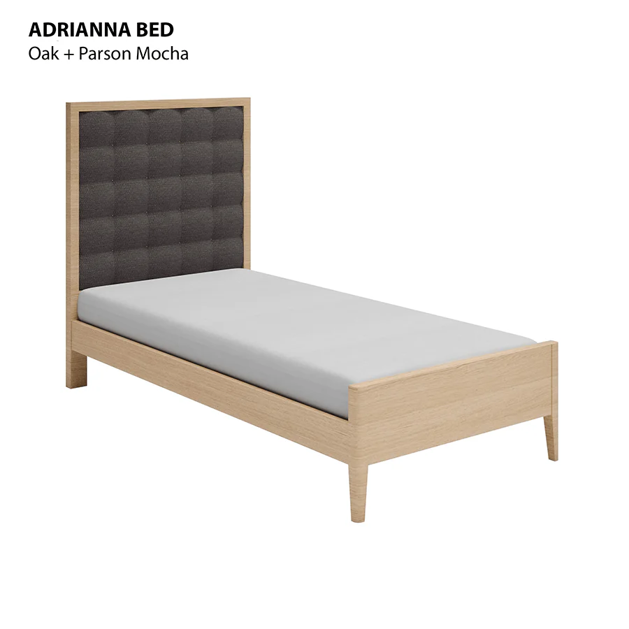 Adrianna 48x75" Bed - Oak - Image 3