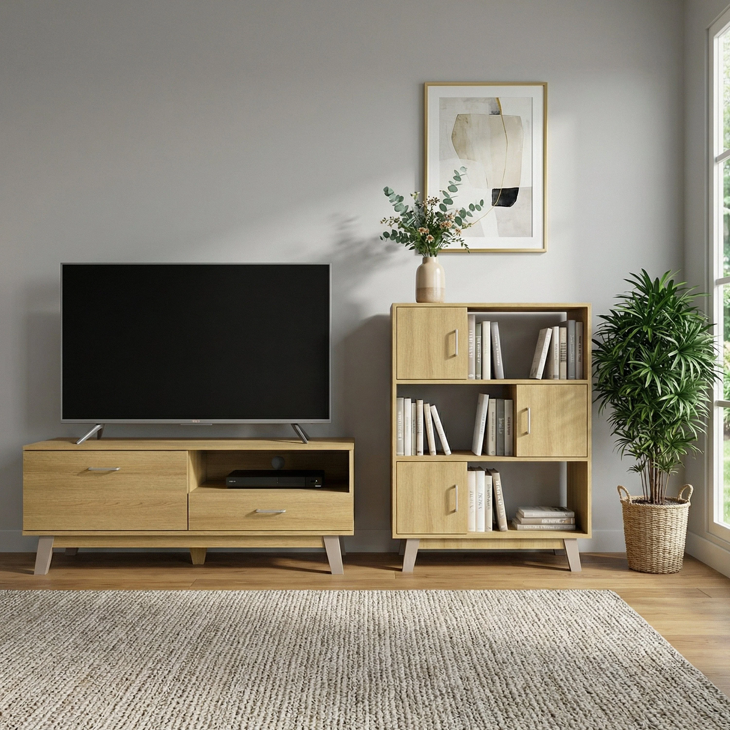 Aiden 80 cm Mid Bookcase - Image 13
