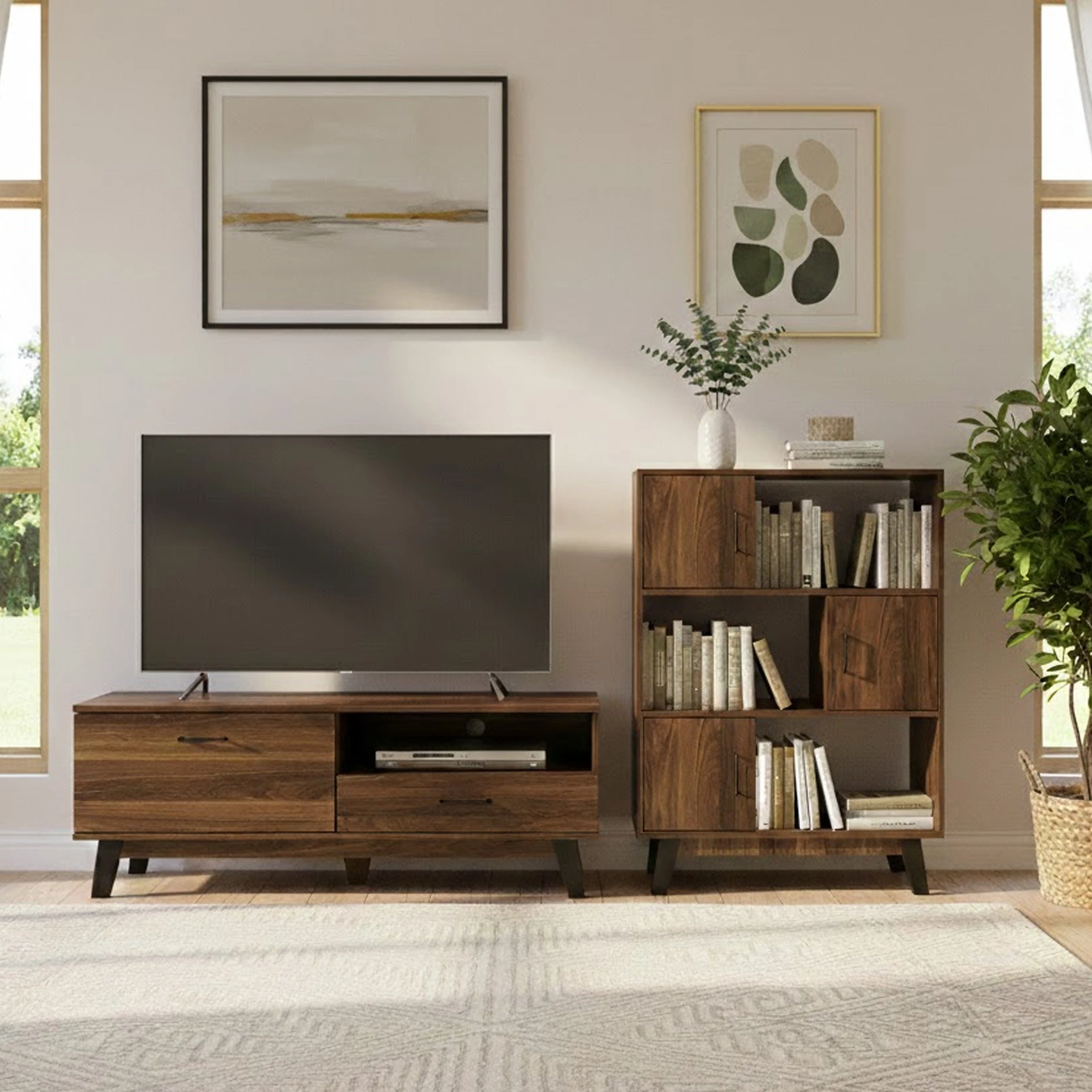 Aiden 80 cm Mid Bookcase - Image 3