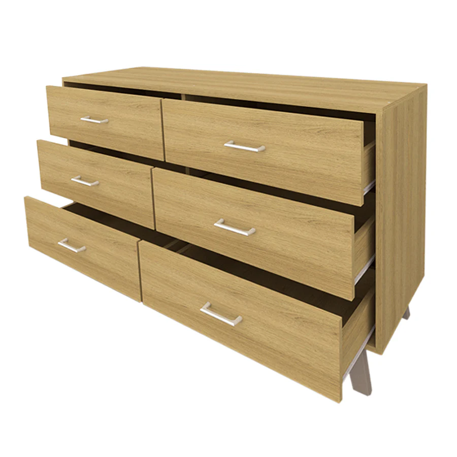 Aiden Chest of 6 Drawer - Image 8