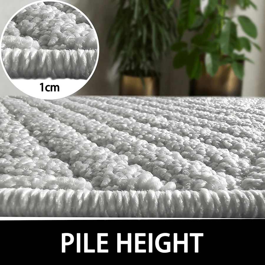 Alena White Flatweave Rug - Image 4