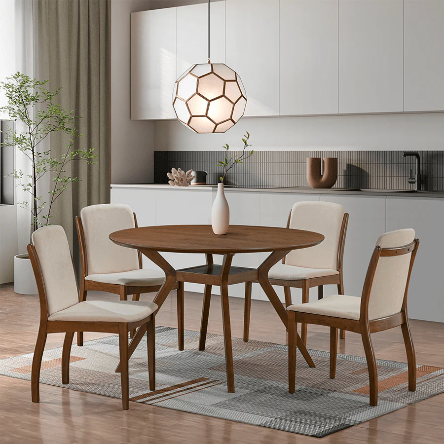 Alexander 4 Seater Dining Set - Image 2