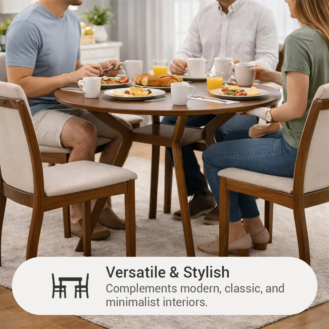 Alexander 4 Seater Dining Set - Image 4