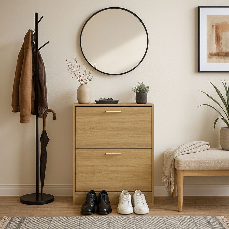 Miller 2door Shoe Cabinet - Image 3