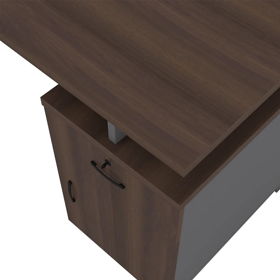 Alice Desk 120x60 cm with Storage - Image 12