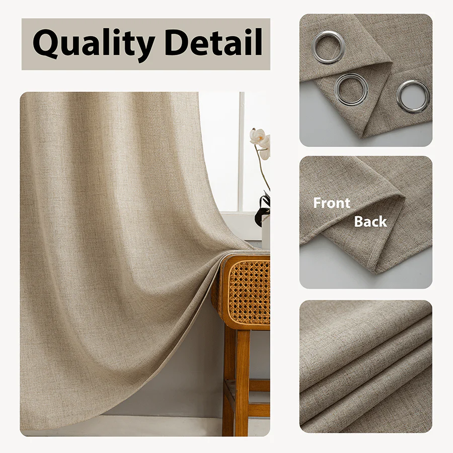 Alis Sheer Linen Curtain - Image 7