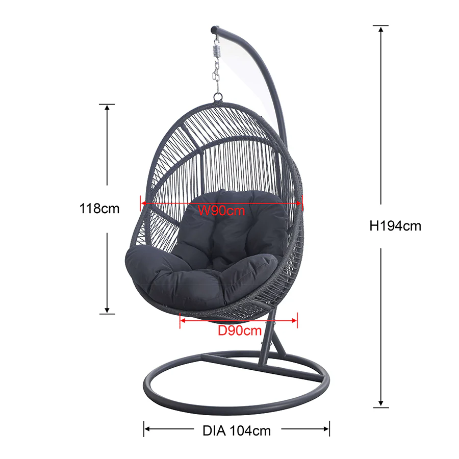 Althea Outdoor Hanging Chair - Image 13