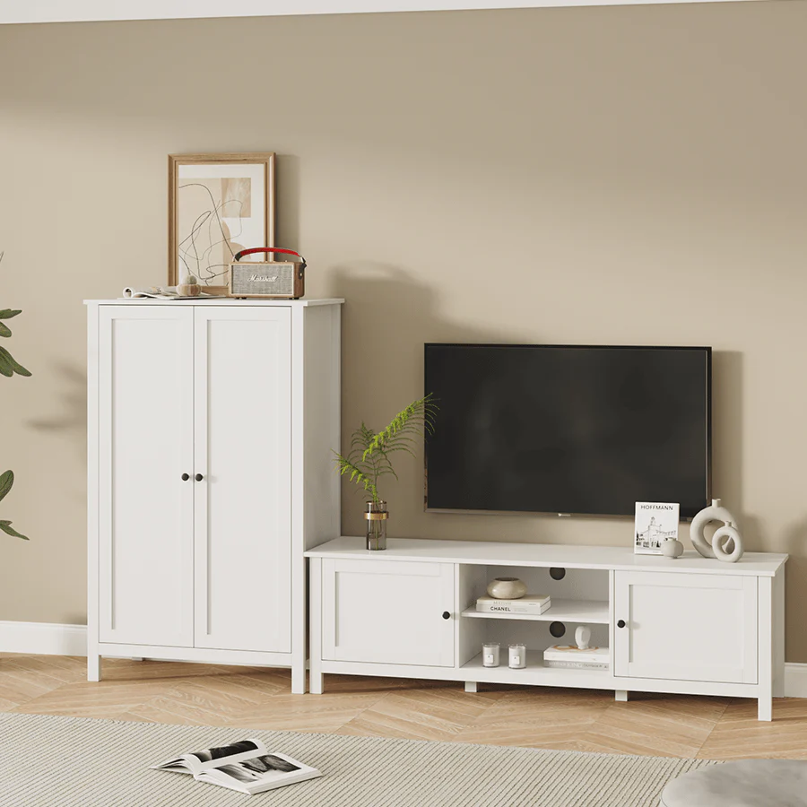 Amber 2 Door Book Shelf - Image 5