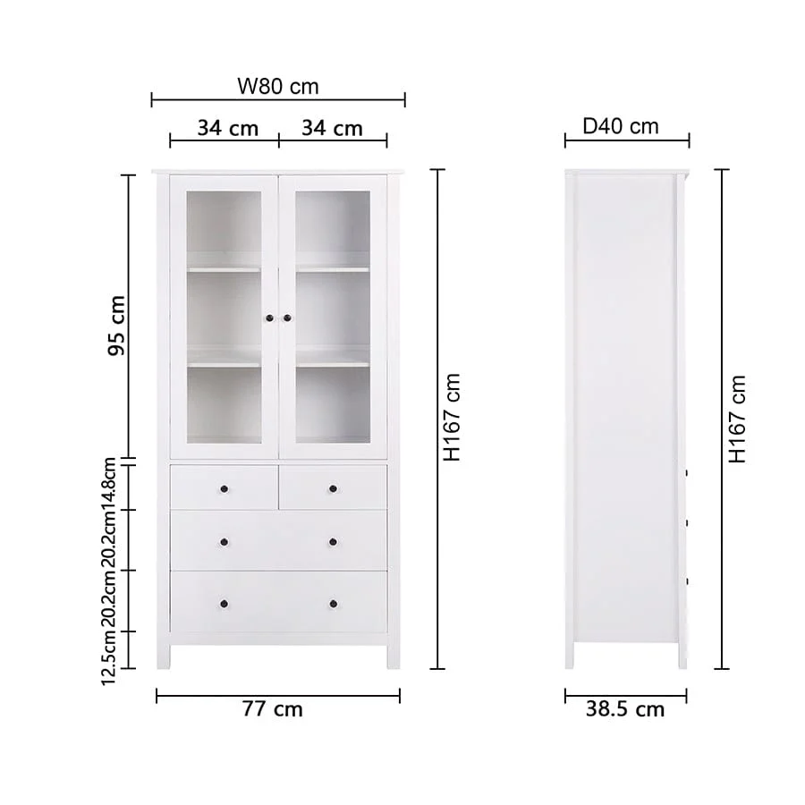 Amber Display Cabinet - Image 16