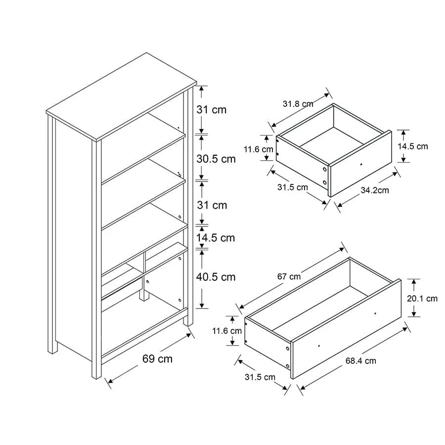 Amber Display Cabinet - Image 17