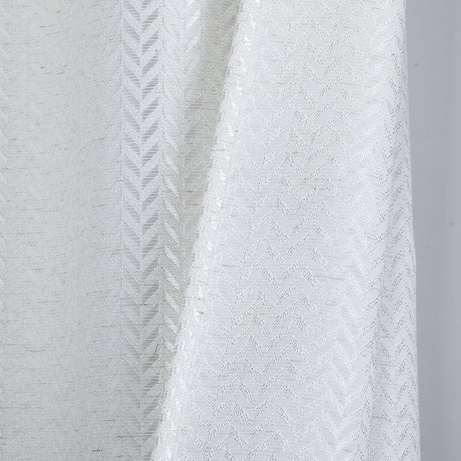 Aneta Pale Cream Crinkle Curtain - Image 11