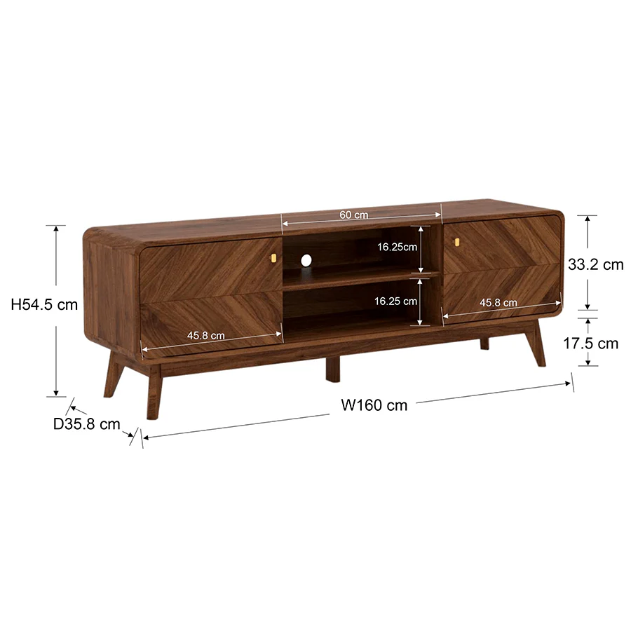Ardel 160 cm TV Bench - Image 13