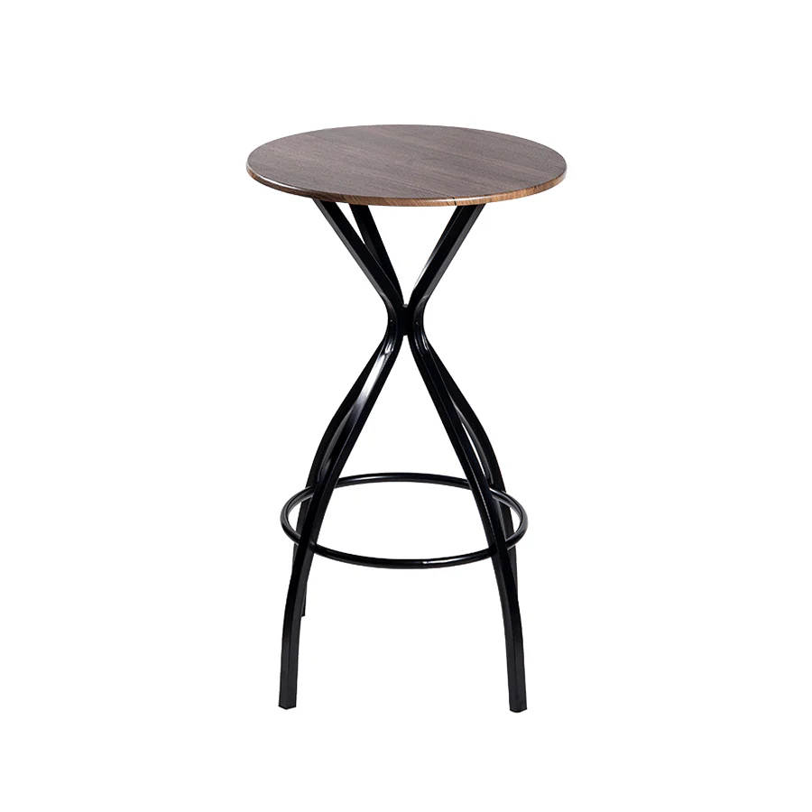 Arietta 2 Seater Pub Set - Walnut - Image 4