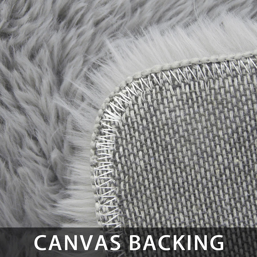 Arven Light Gray Shaggy Rug - Image 5