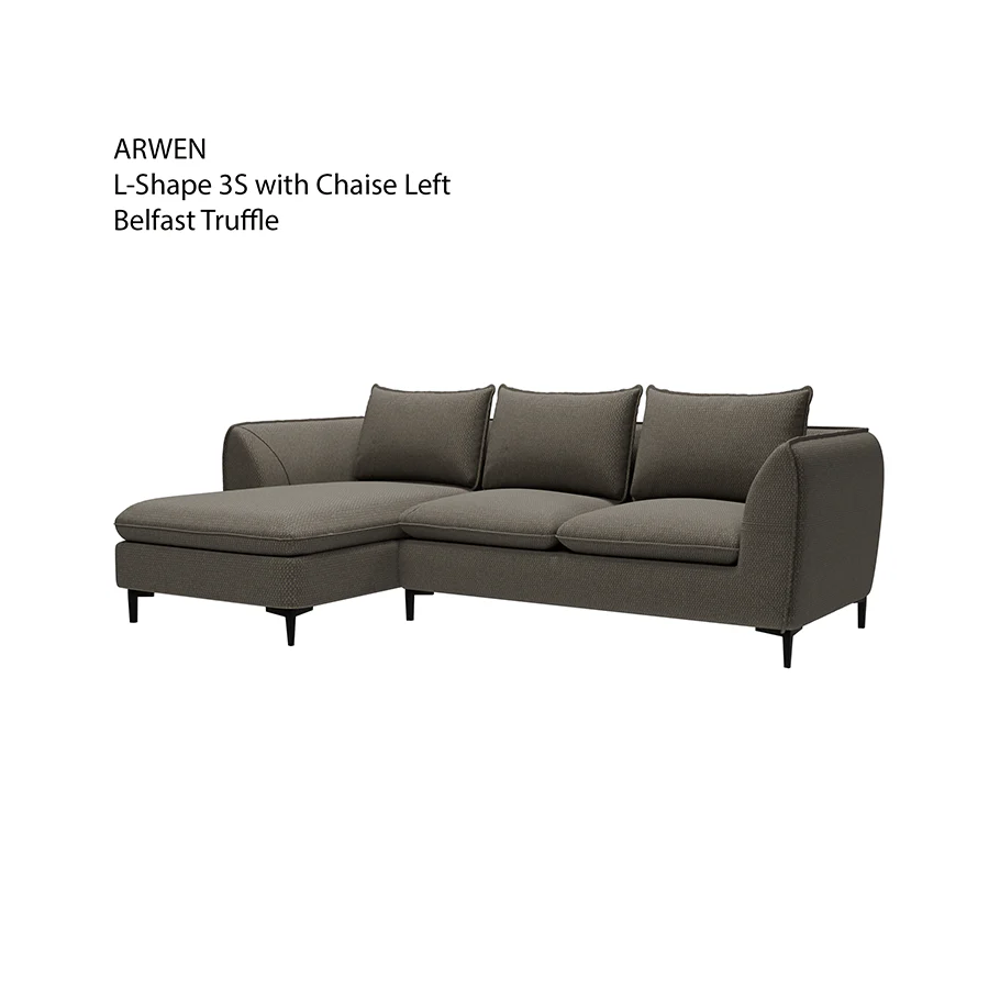 Arwen 3 Seat with Chaise (Left Facing) Sofa - Image 11