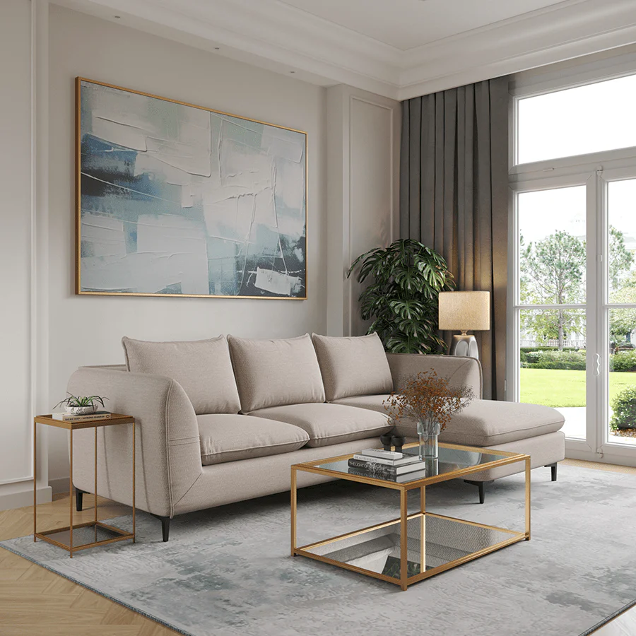 Arwen 3 Seat with Chaise (Right Facing) Sofa - Image 2