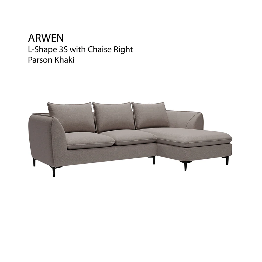 Arwen 3 Seat with Chaise (Right Facing) Sofa - Image 4