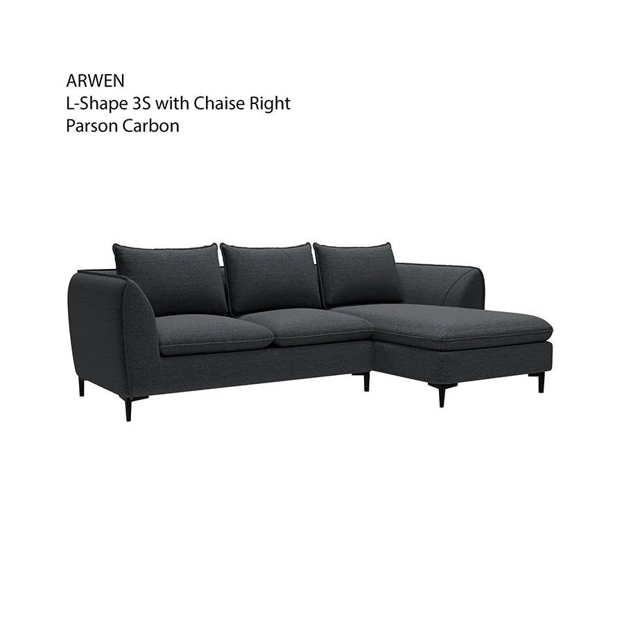 Arwen 3 Seat with Chaise (Right Facing) Sofa - Image 6