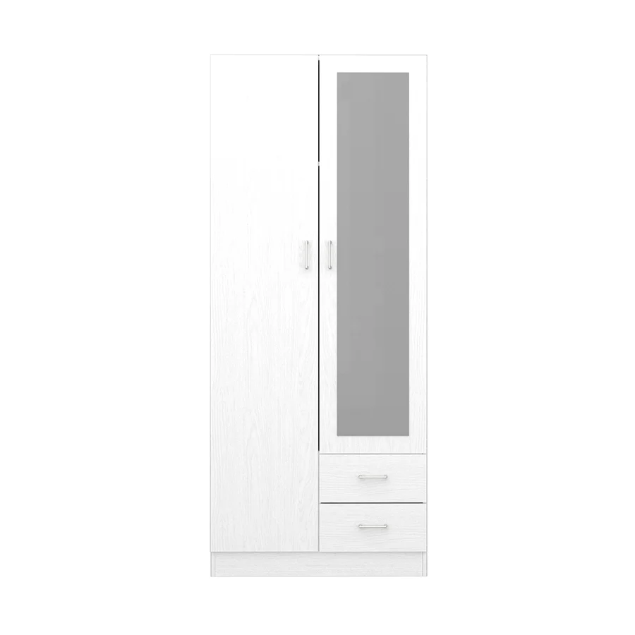 Asher 2 Door Wardrobe with Mirror - Image 18