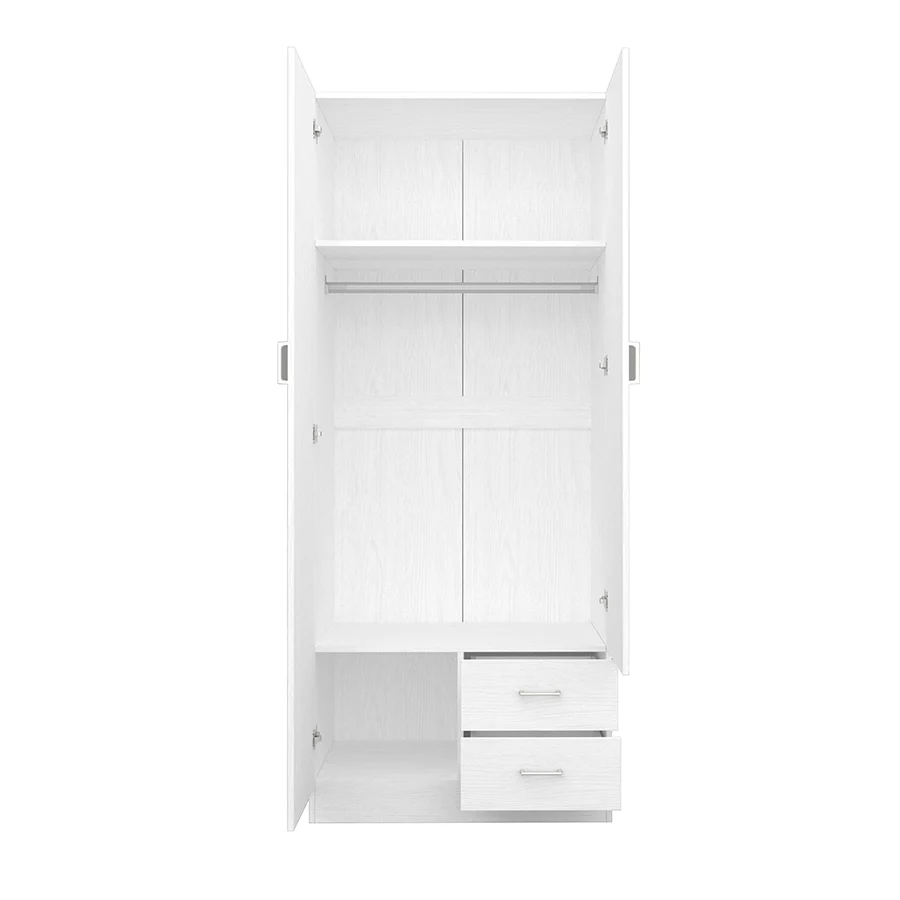 Asher 2 Door Wardrobe with Mirror - Image 19