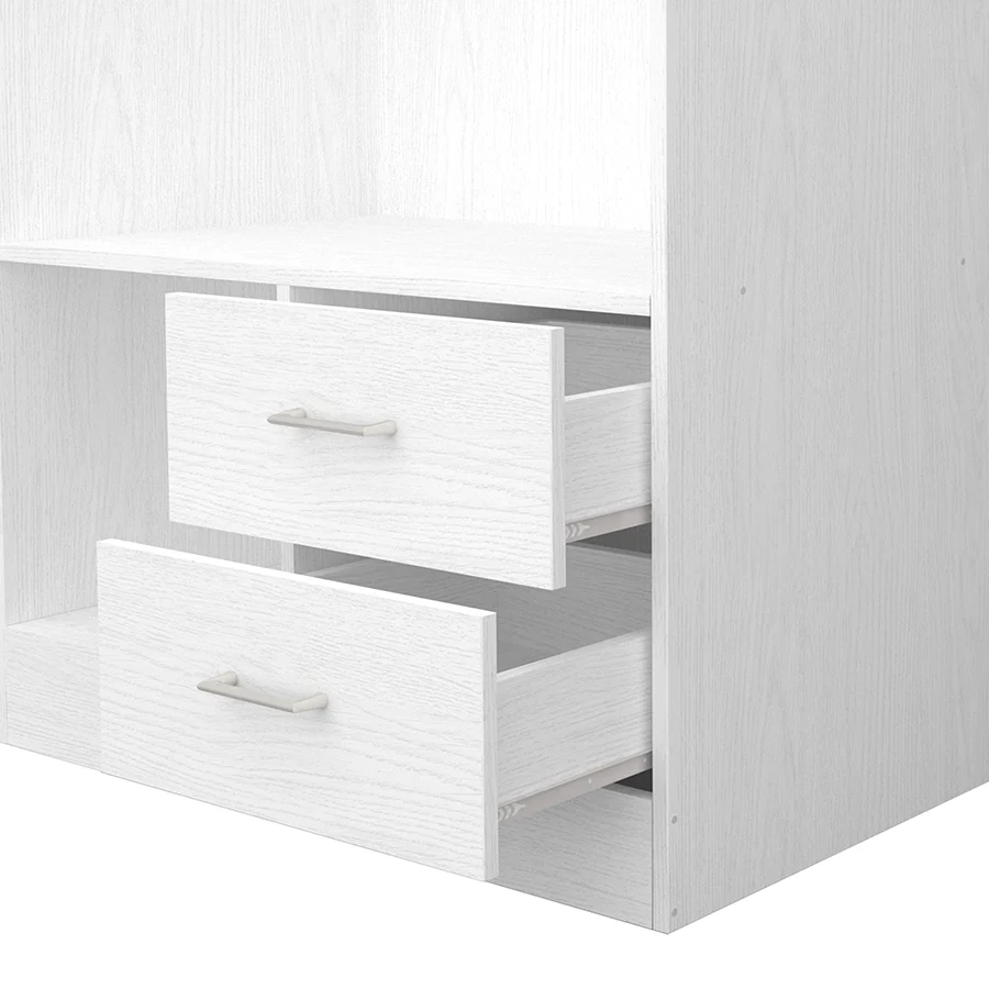 Asher 2 Door Wardrobe with Mirror - Image 23