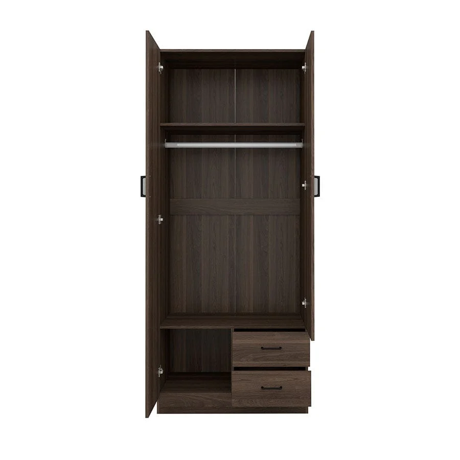 Asher 2 Door Wardrobe with Mirror - Image 34