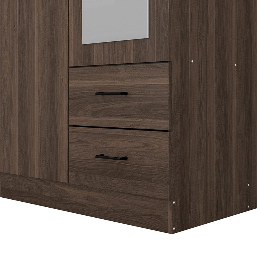 Asher 2 Door Wardrobe with Mirror - Image 37