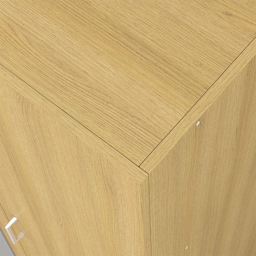 Asher 3 Door Wardrobe with Mirror - Image 24