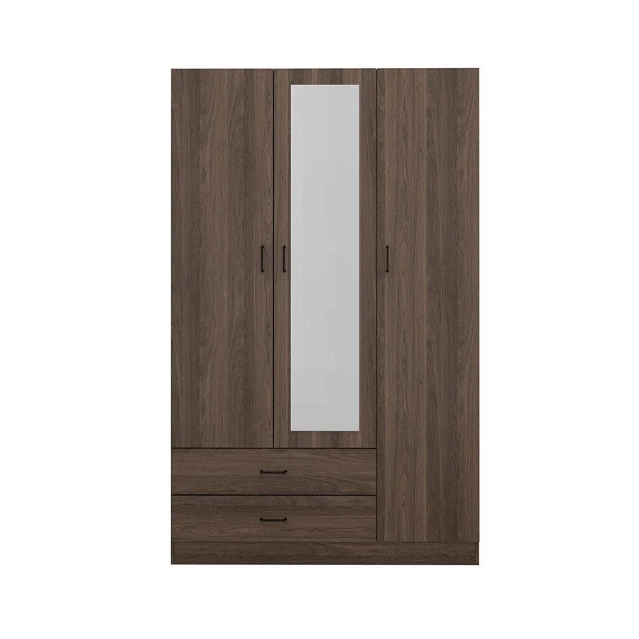 Asher 3 Door Wardrobe with Mirror - Image 31