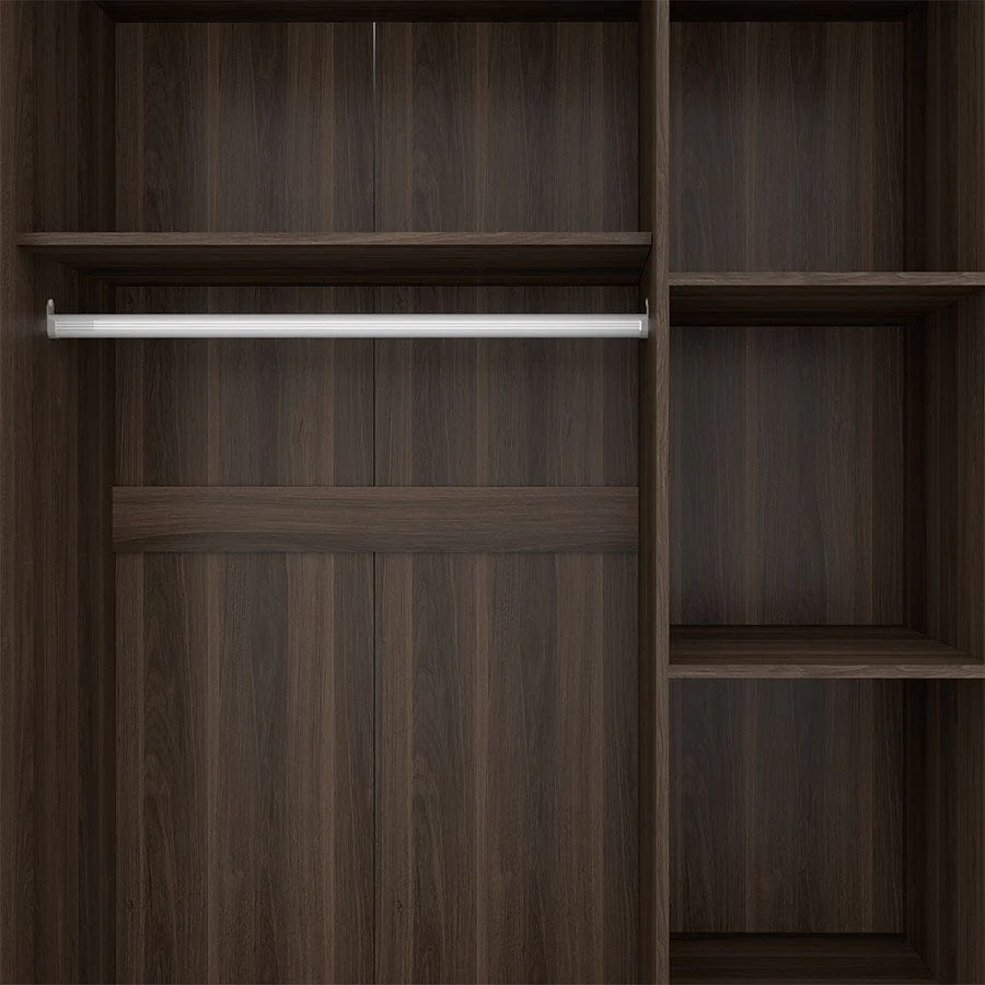 Asher 3 Door Wardrobe with Mirror - Image 34