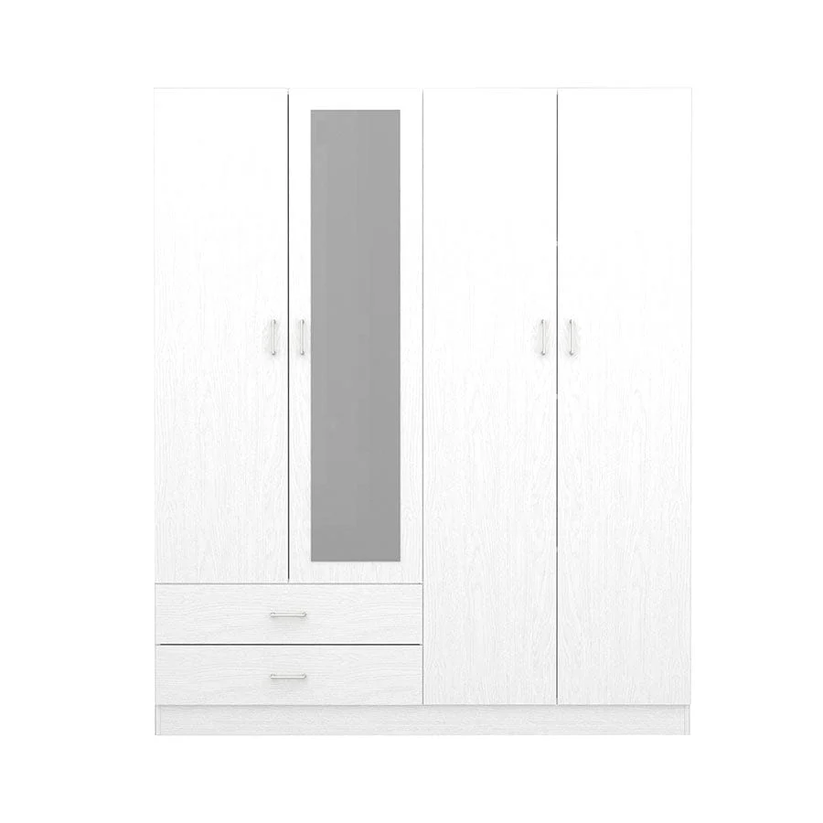 Asher 4 Door Wardrobe with Mirror - Image 33