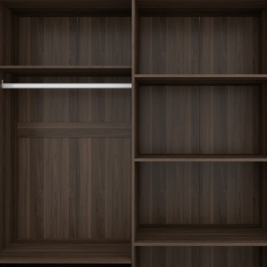 Asher 4 Door Wardrobe with Mirror - Image 7