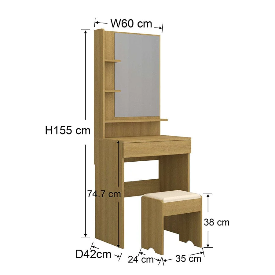 Miller Dresser With Stool - Image 32