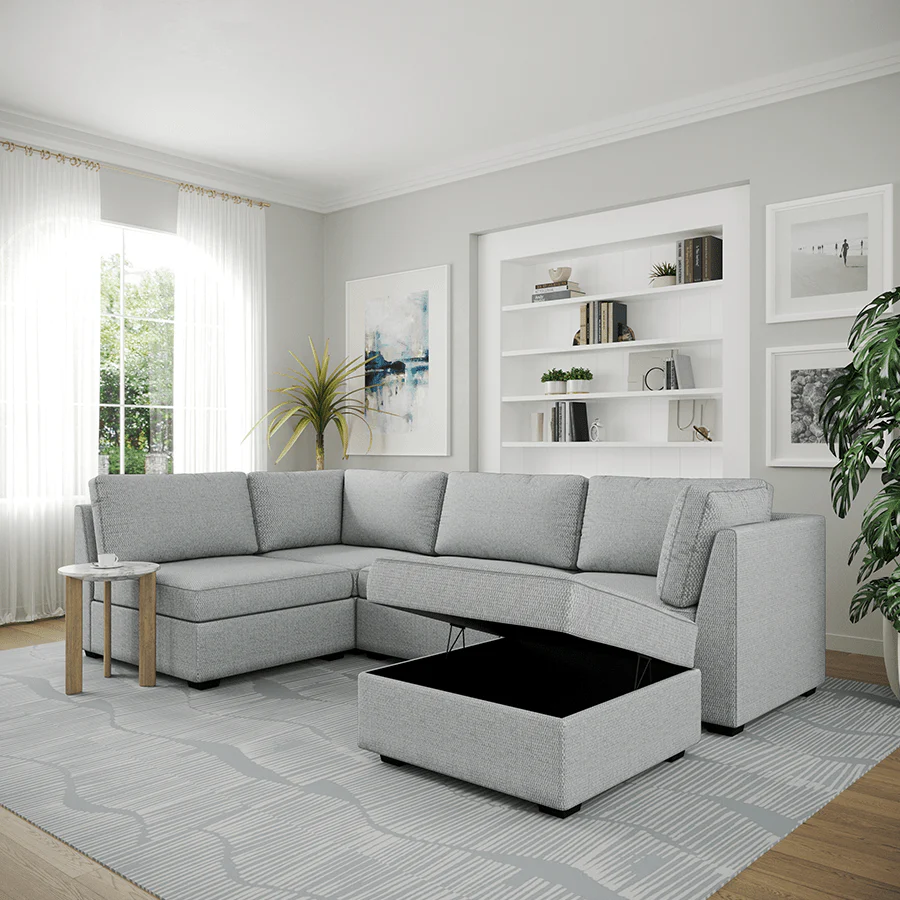 Ava Ottoman with Storage - Image 21