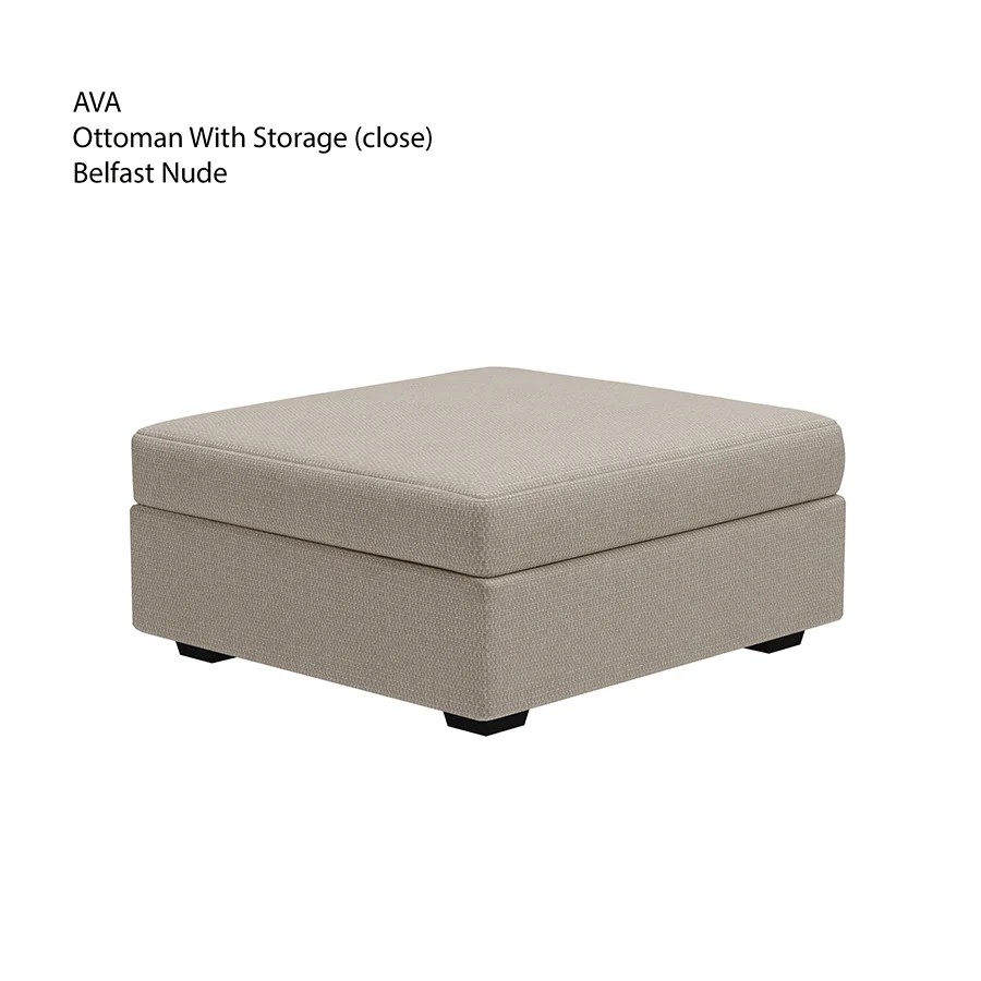 Ava Ottoman with Storage - Image 22