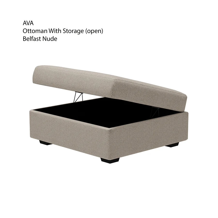 Ava Ottoman with Storage - Image 24