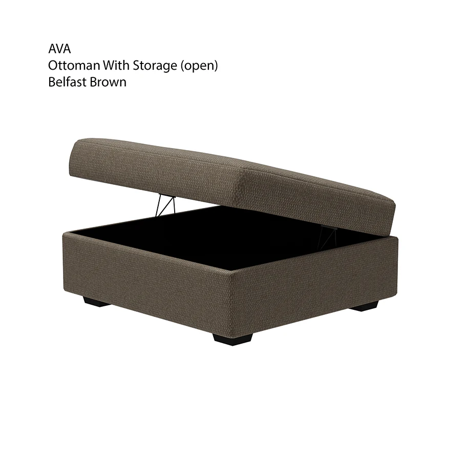 Ava Ottoman with Storage - Image 28