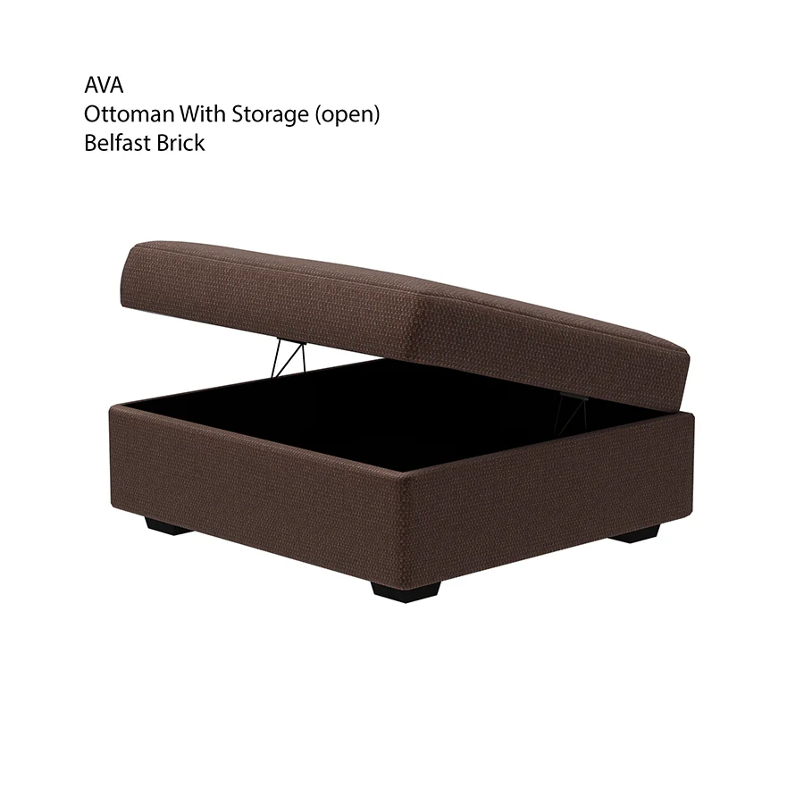 Ava Ottoman with Storage - Image 32