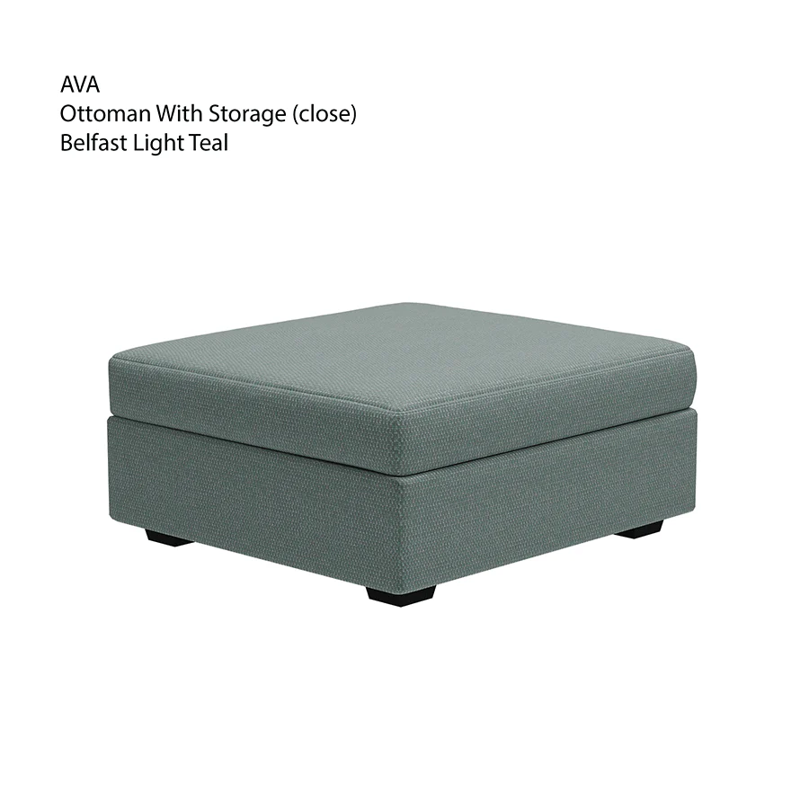 Ava Ottoman with Storage - Image 34