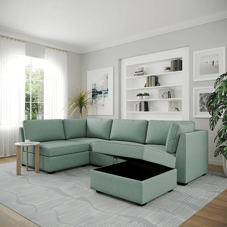 Ava Ottoman with Storage - Image 37