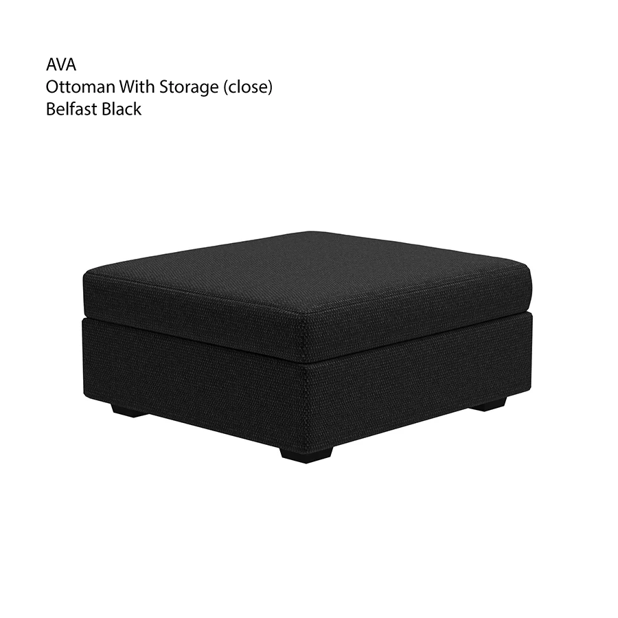 Ava Ottoman with Storage - Image 42