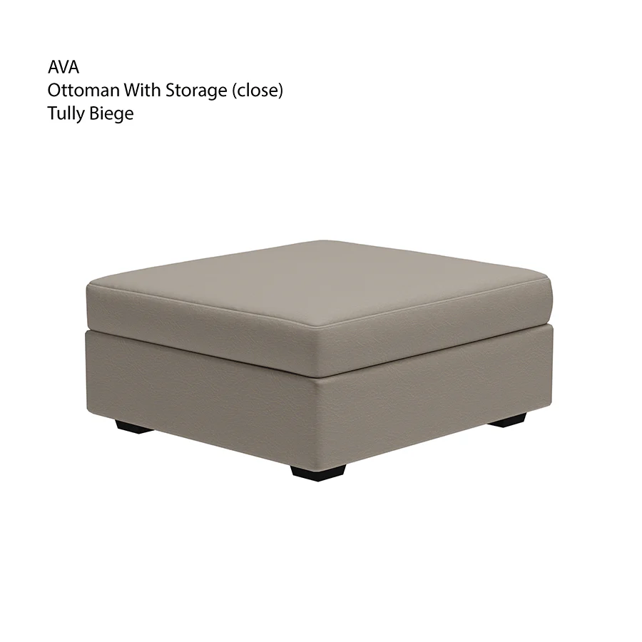 Ava Ottoman with Storage - Image 46