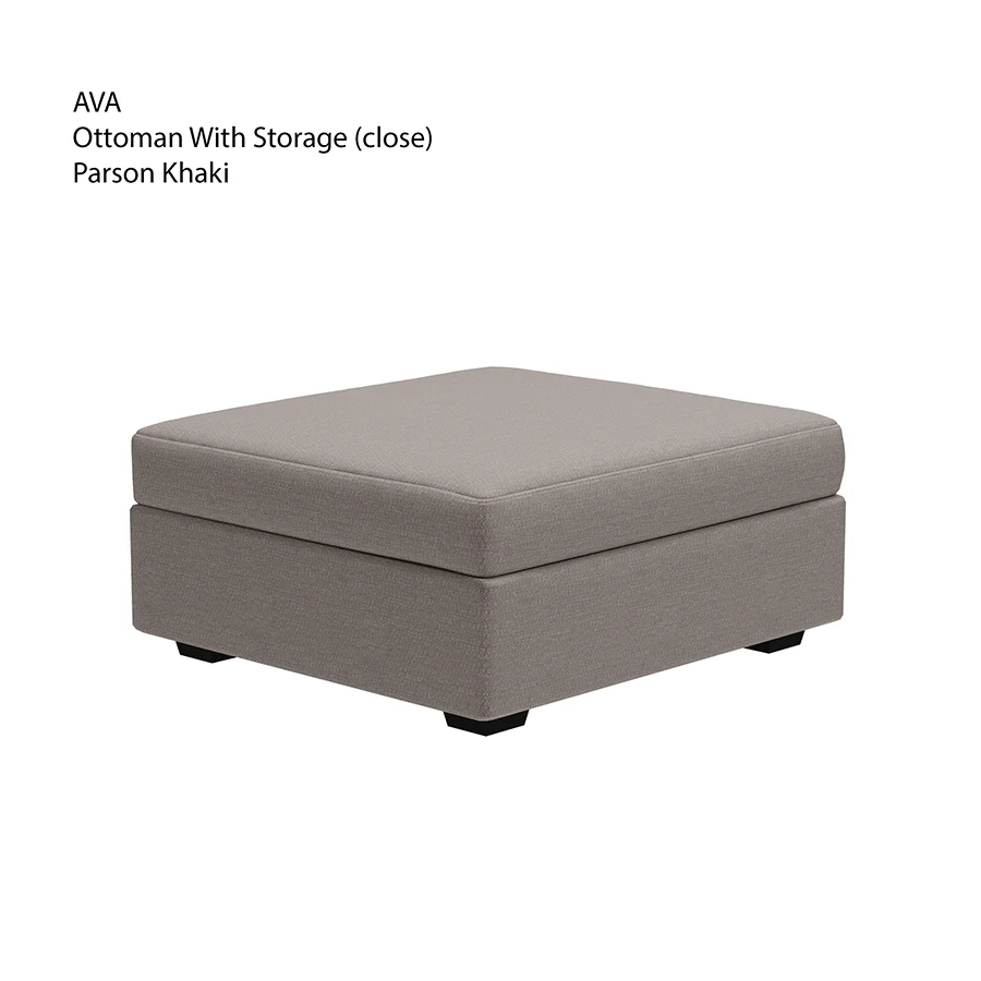 Ava Ottoman with Storage - Image 6