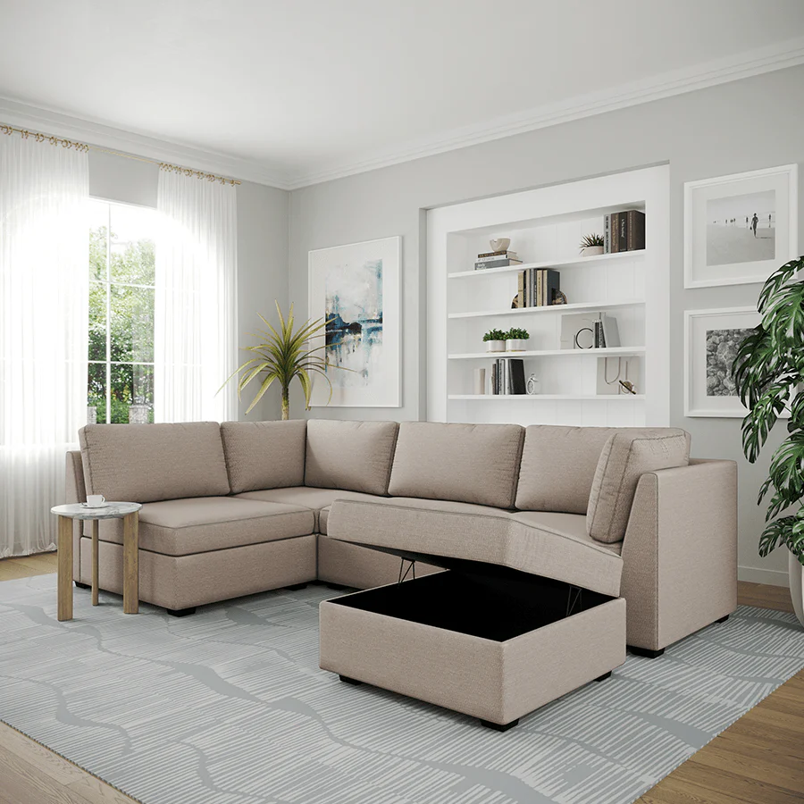 Ava Ottoman with Storage - Image 9