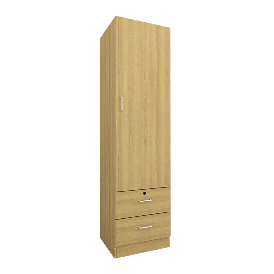 Averie 1 Door Wardrobe with 2 Drawer - Image 13